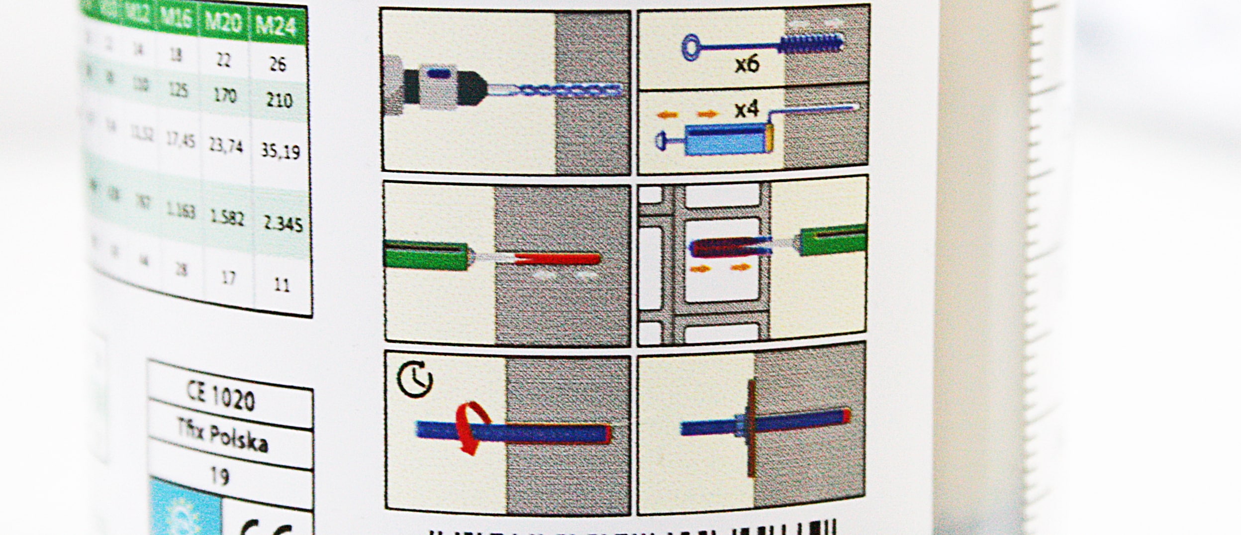 Universal kjemikalieanker 300ml + 1 stk. blandedyse - Bilde 7