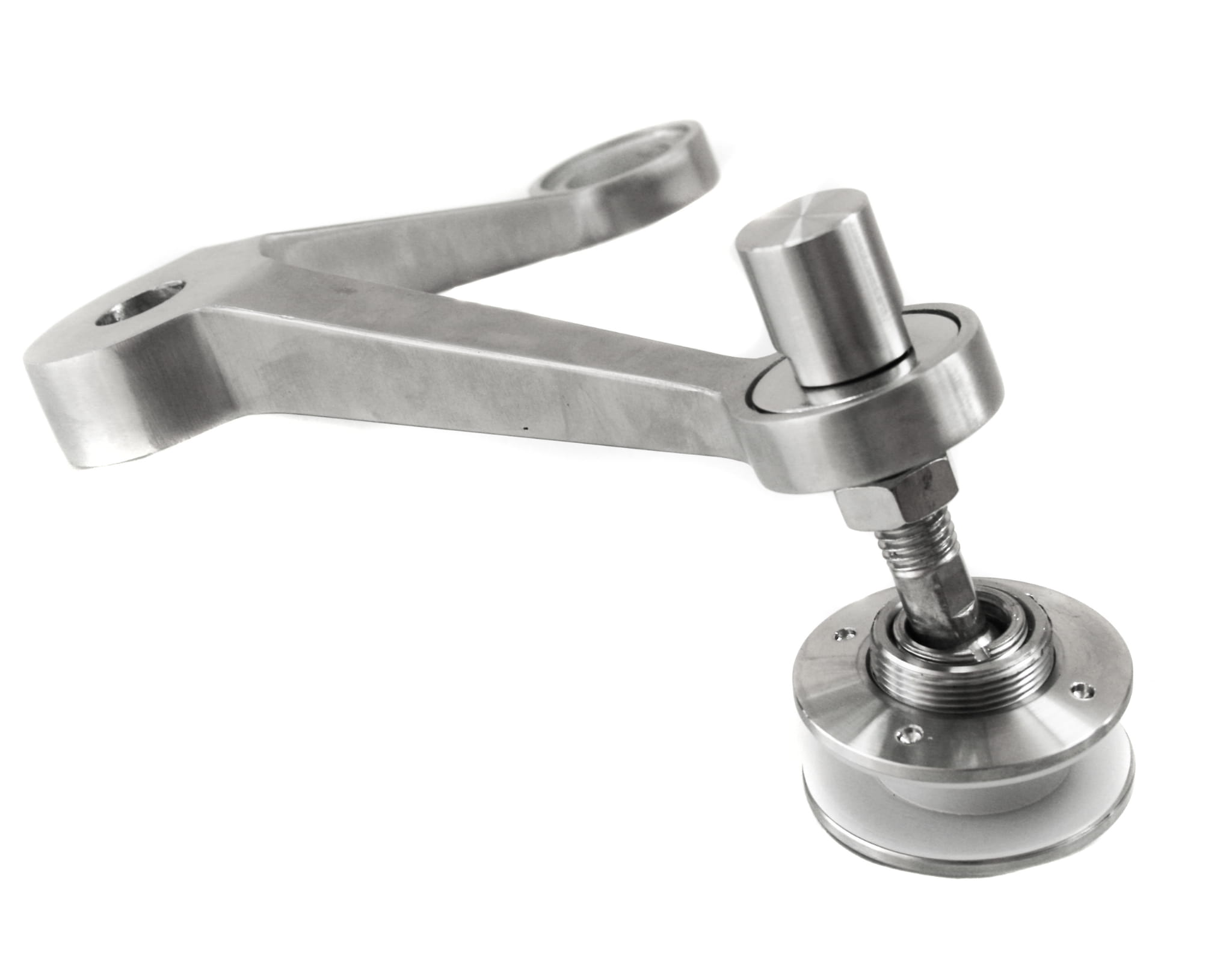 Spider glassadapter toveis 90°, AISI 316, SATIN - Bilde 2