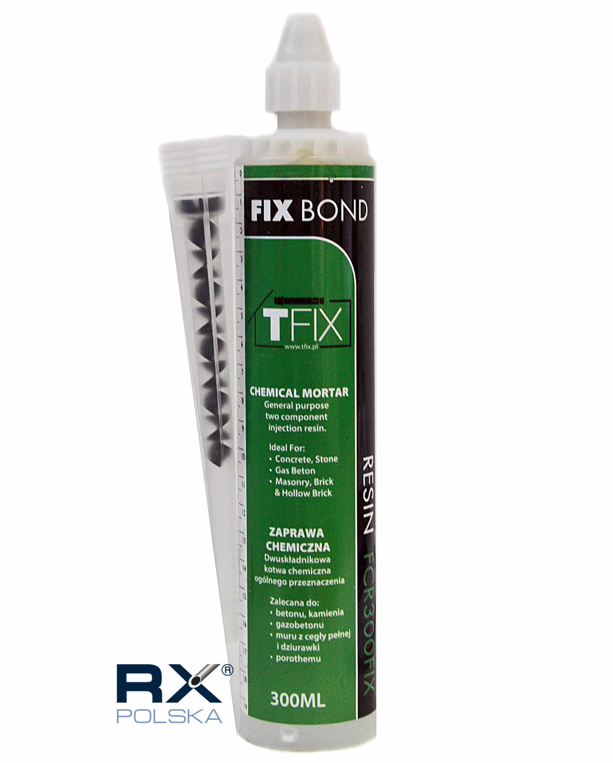 Universal kjemikalieanker 300ml + 1 stk. blandedyse - Bilde 2