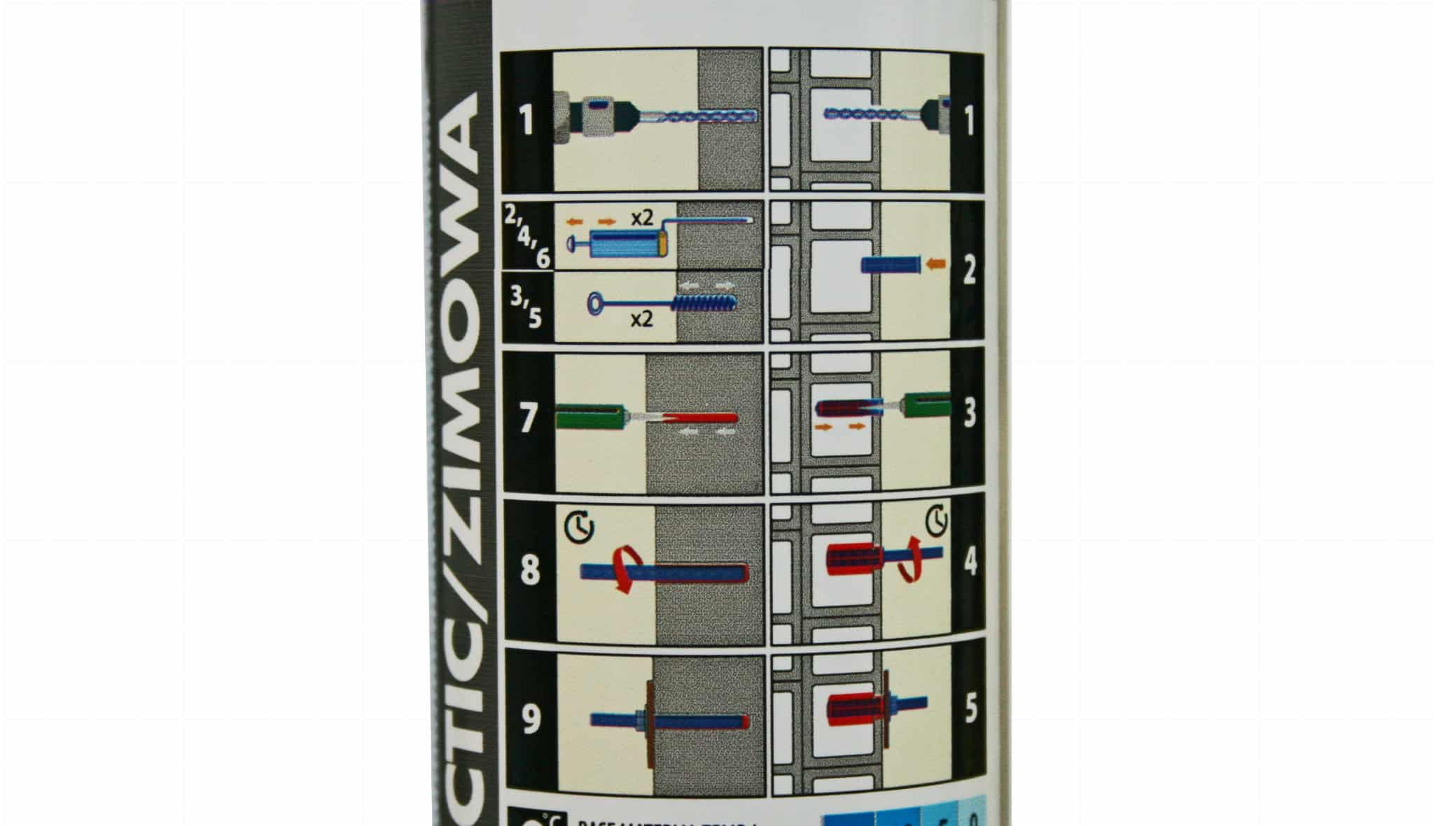 KALDT kjemikalieanker 300ml + 1 stk. blandedyse - Bilde 5