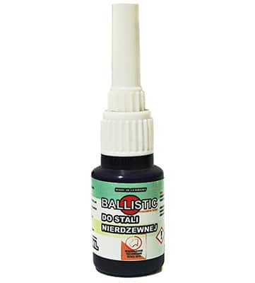 Adhesive Ballistic for stål 10 ml