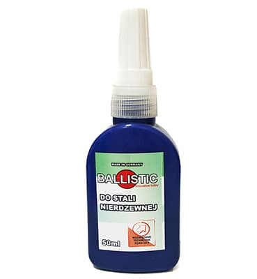 Adhesive Ballistic for stål 50 ml
