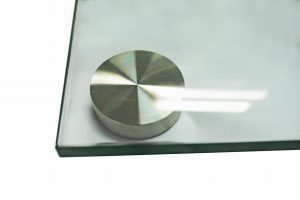 Rustfrie skiver / bordben / UV-LIM