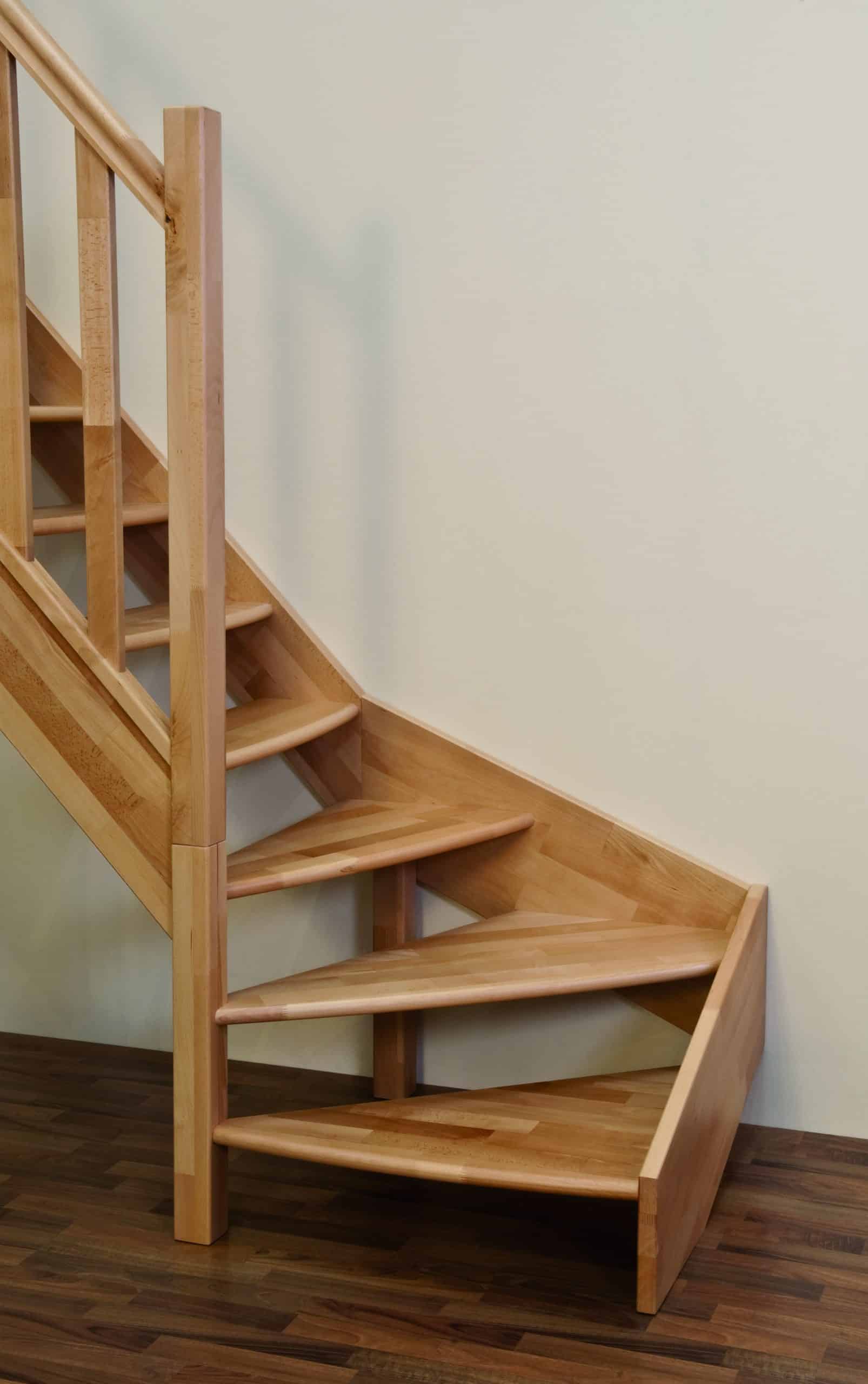 Classic tretrapp i gran - L-trapp 1/4 høyre modell - Bilde 3