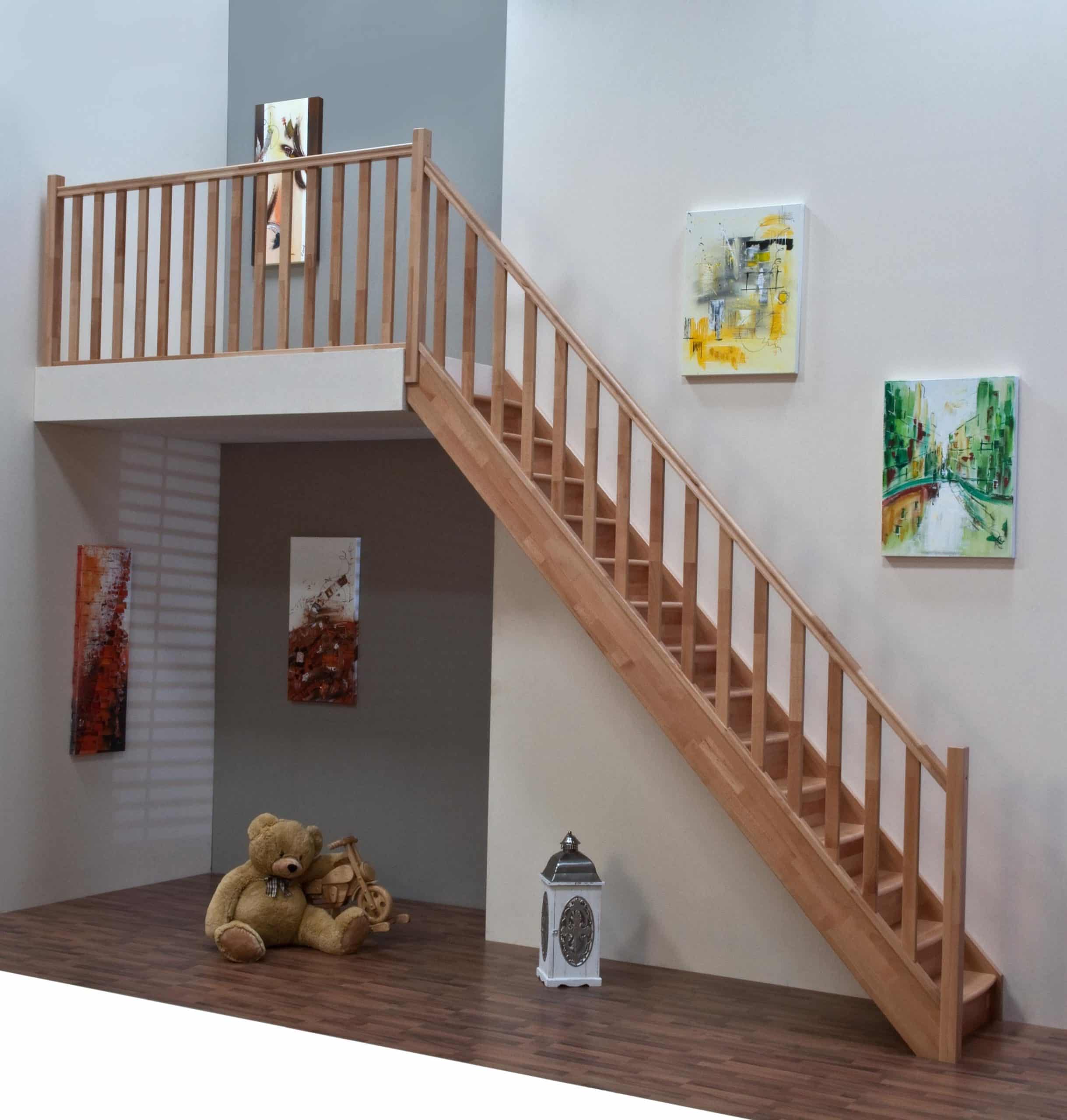 Home tretrapp i gran - rett trapp