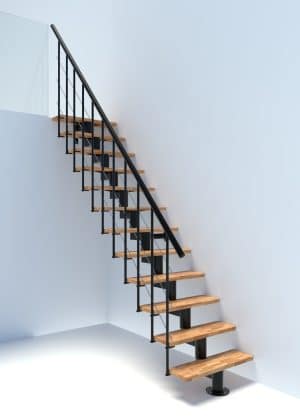 Comfort utførelse sort/lakkert bøk