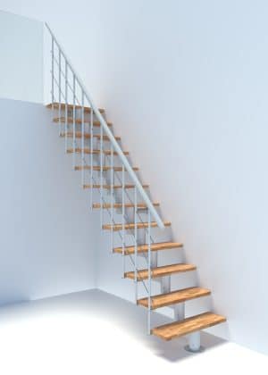 Comfort utførelse hvit/lakkert bøk