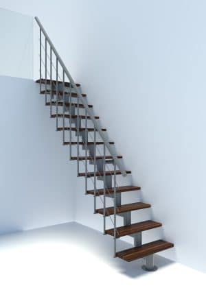 Comfort utførelse sølv/valnøttbeiset bøk