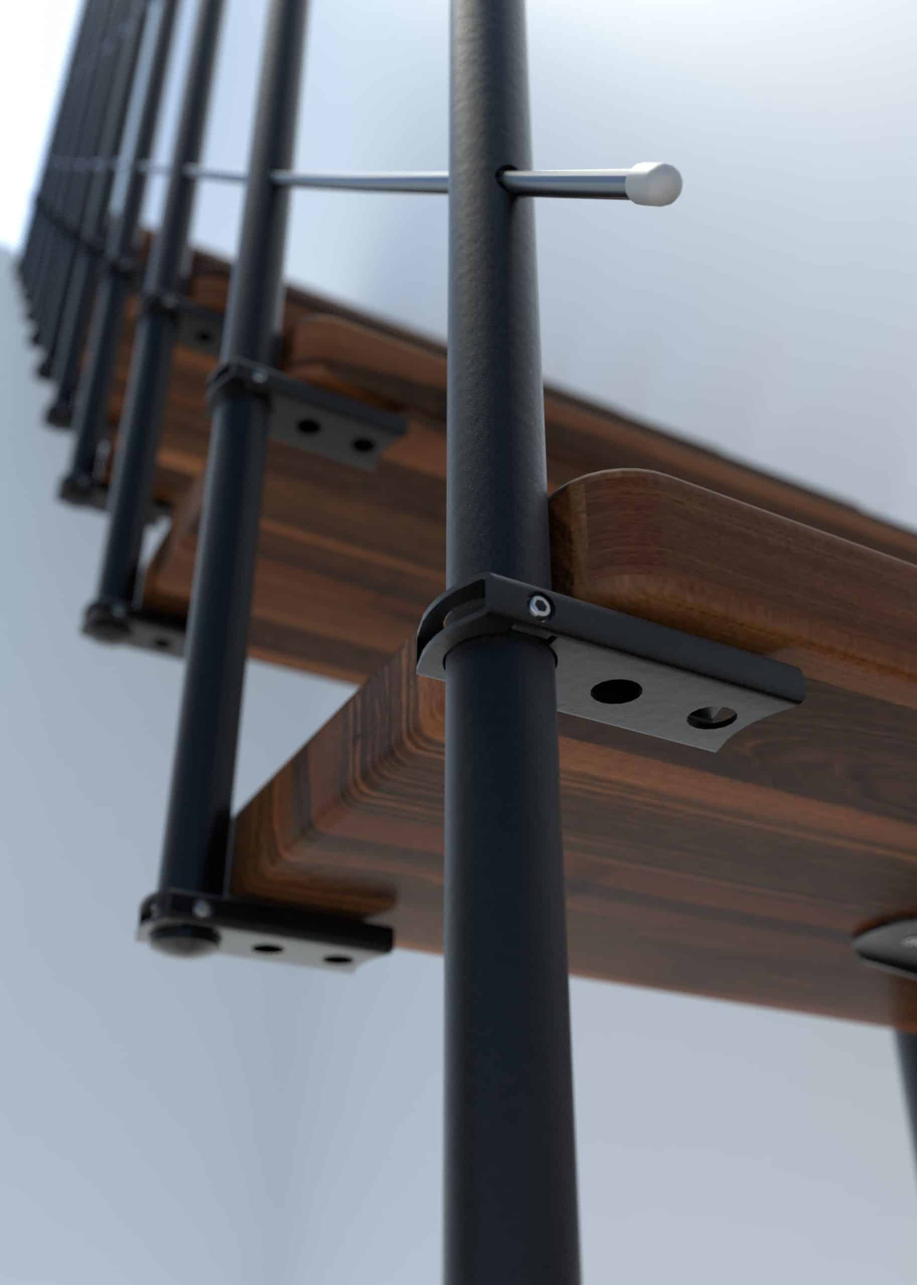 Comfort utførelse sort/valnøttbeiset bøk - Bilde 6