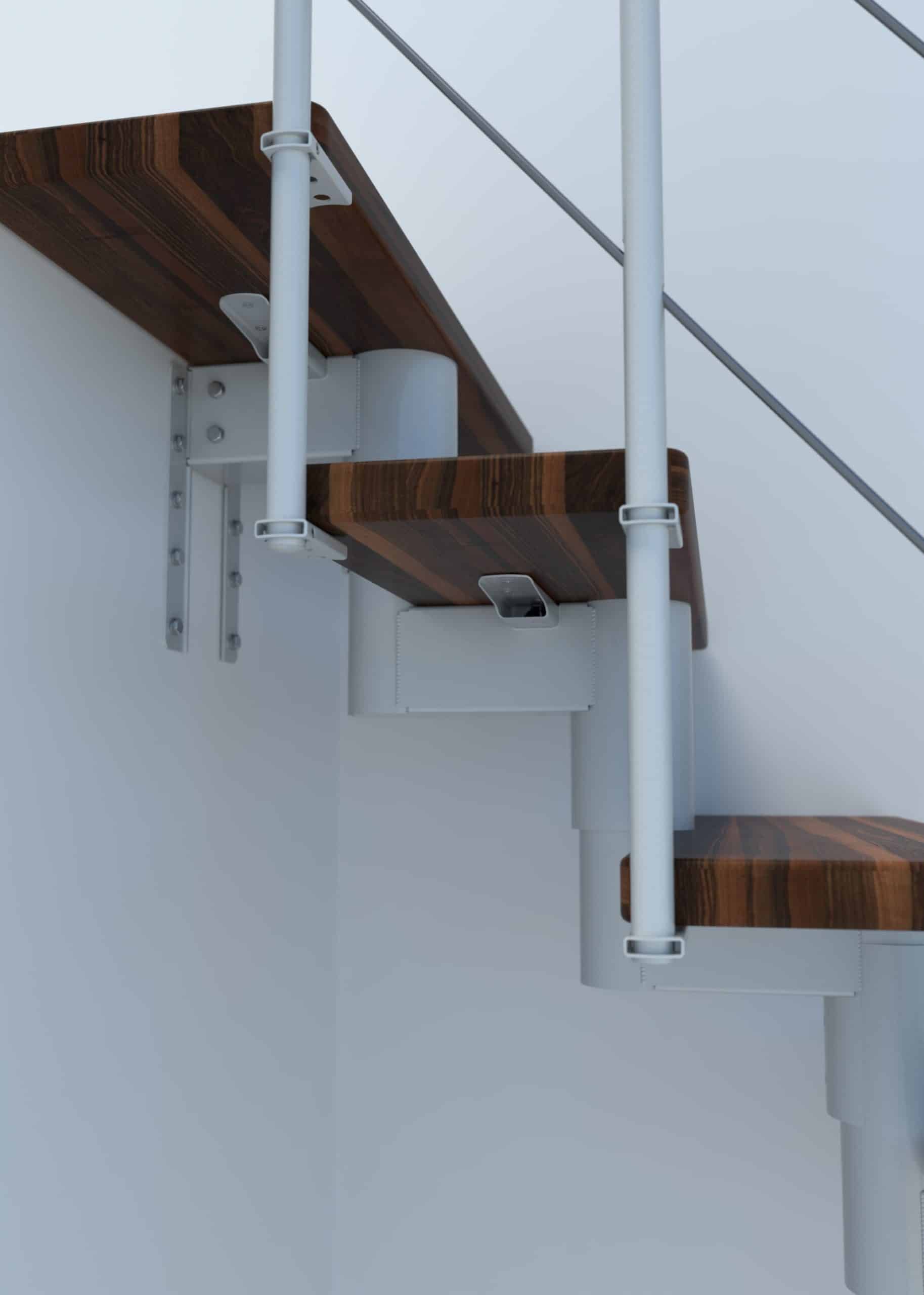 Comfort utførelse hvit/valnøttbeiset bøk - Bilde 4