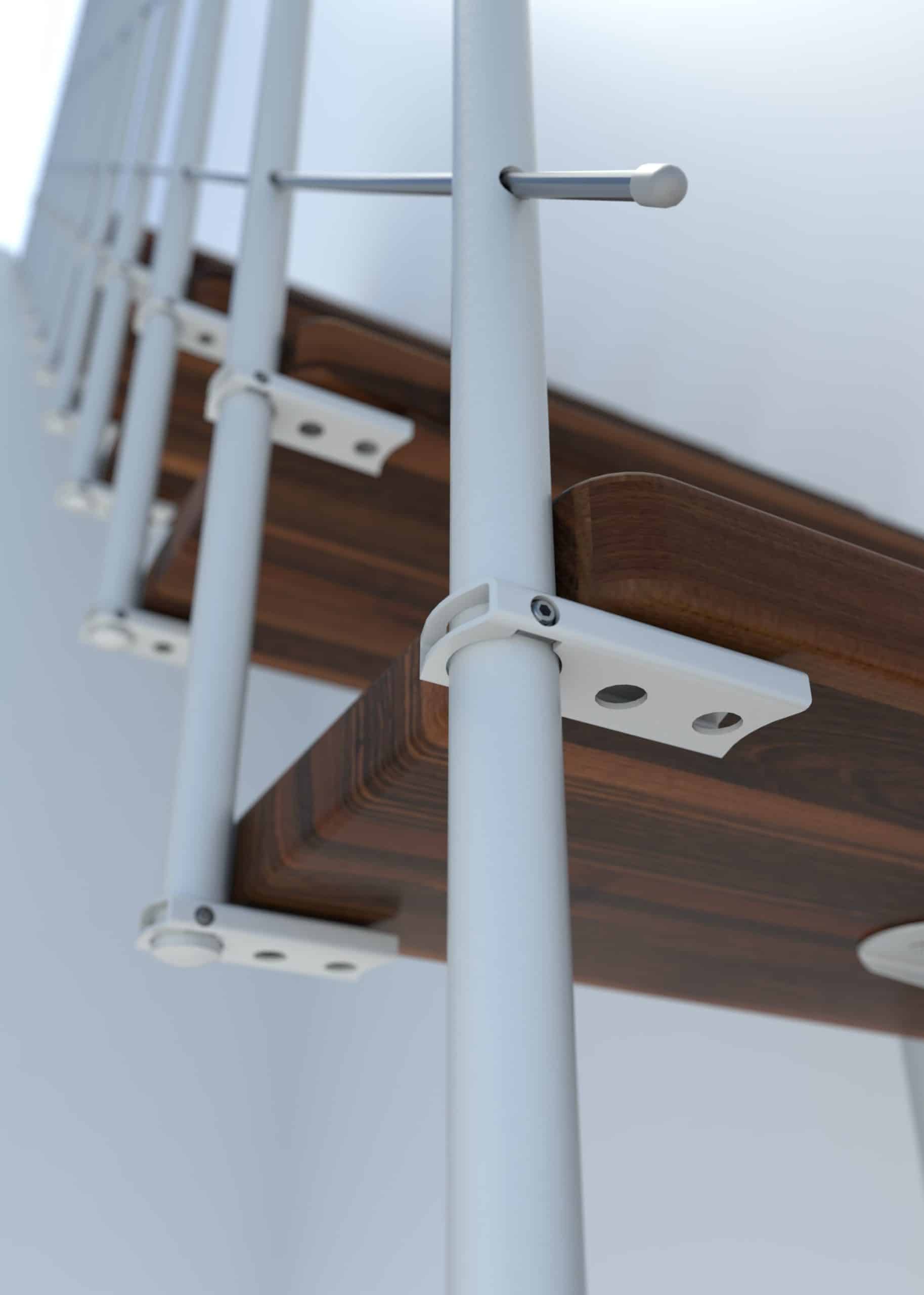 Comfort utførelse hvit/valnøttbeiset bøk - Bilde 6