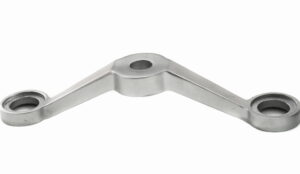 Spider glassadapter toveis - 180 º, AISI 316, SATIN