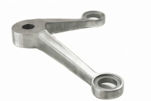 Spider glassadapter toveis 90°, AISI 316, SATIN