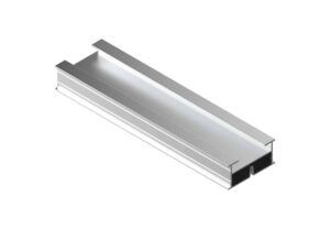 Karoapp K-AL aluminiumsbjelke 300 cm for montering på pidestall, perfekt for kompositt terrassebord