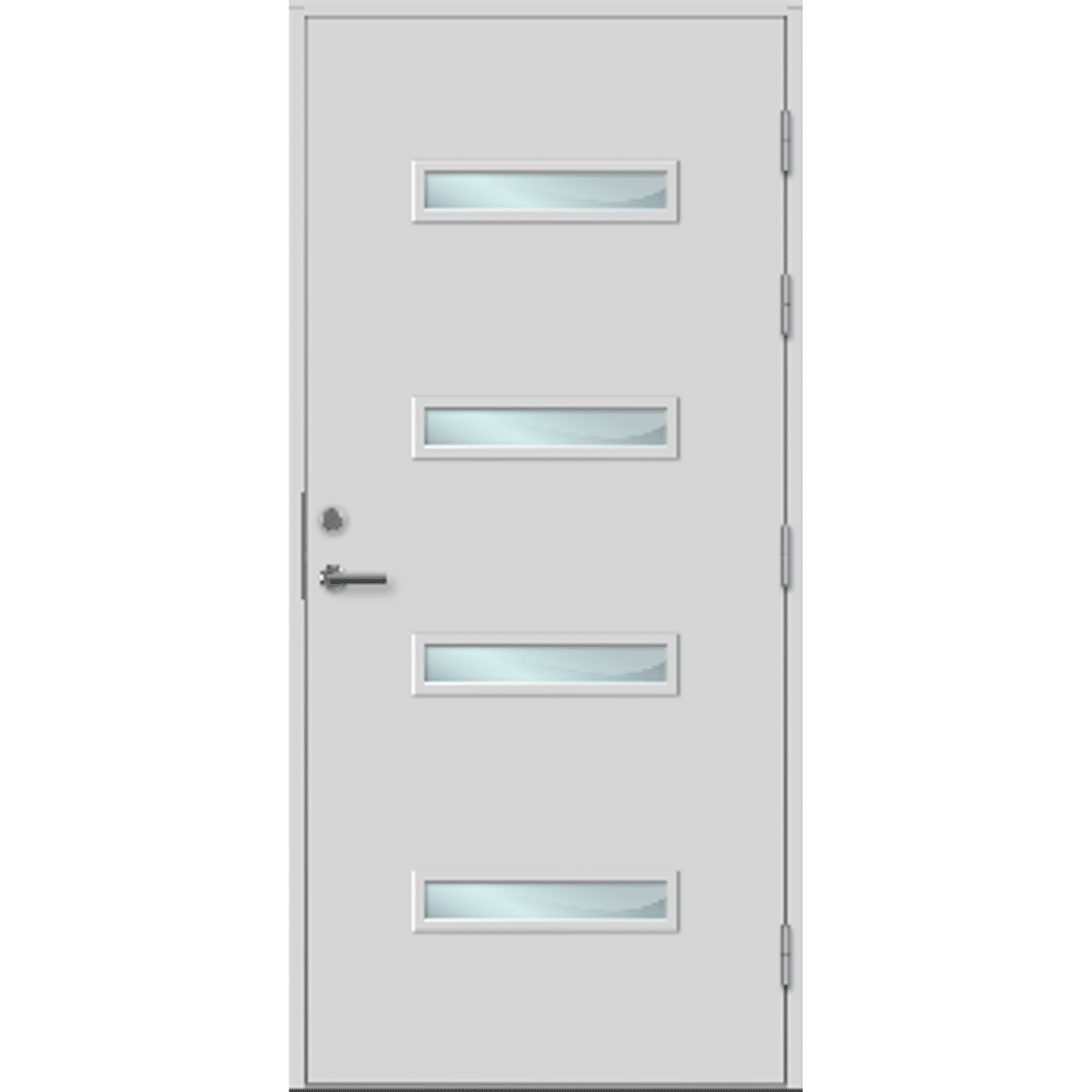 Modern ytterdør NB M104 H4