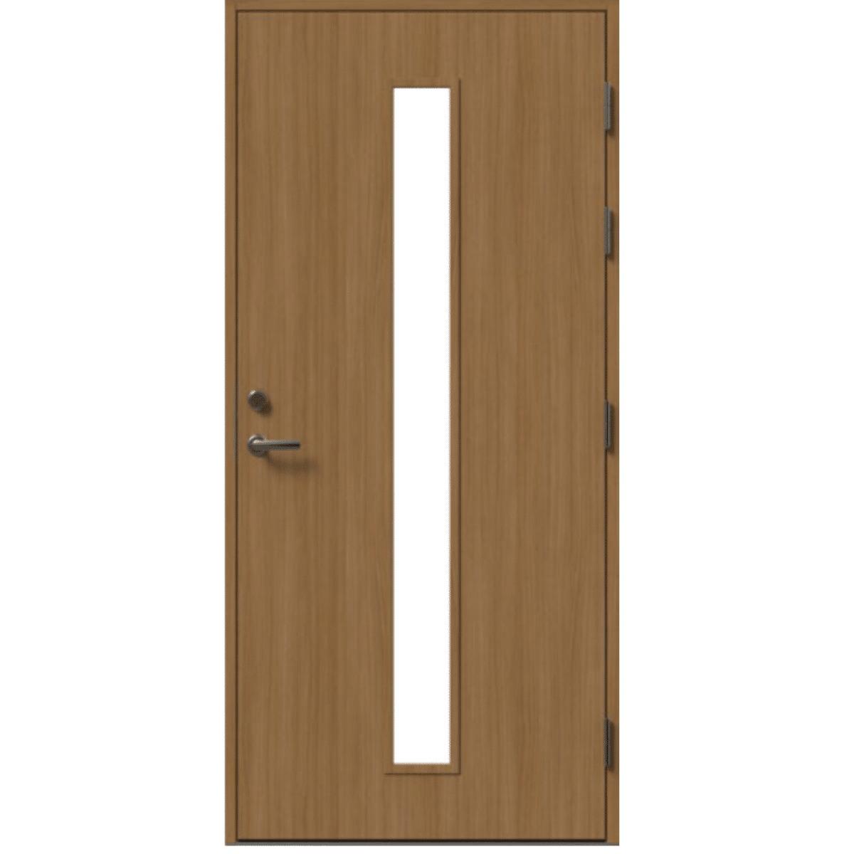 Natural ytterdør NB N401 H4 TEAK