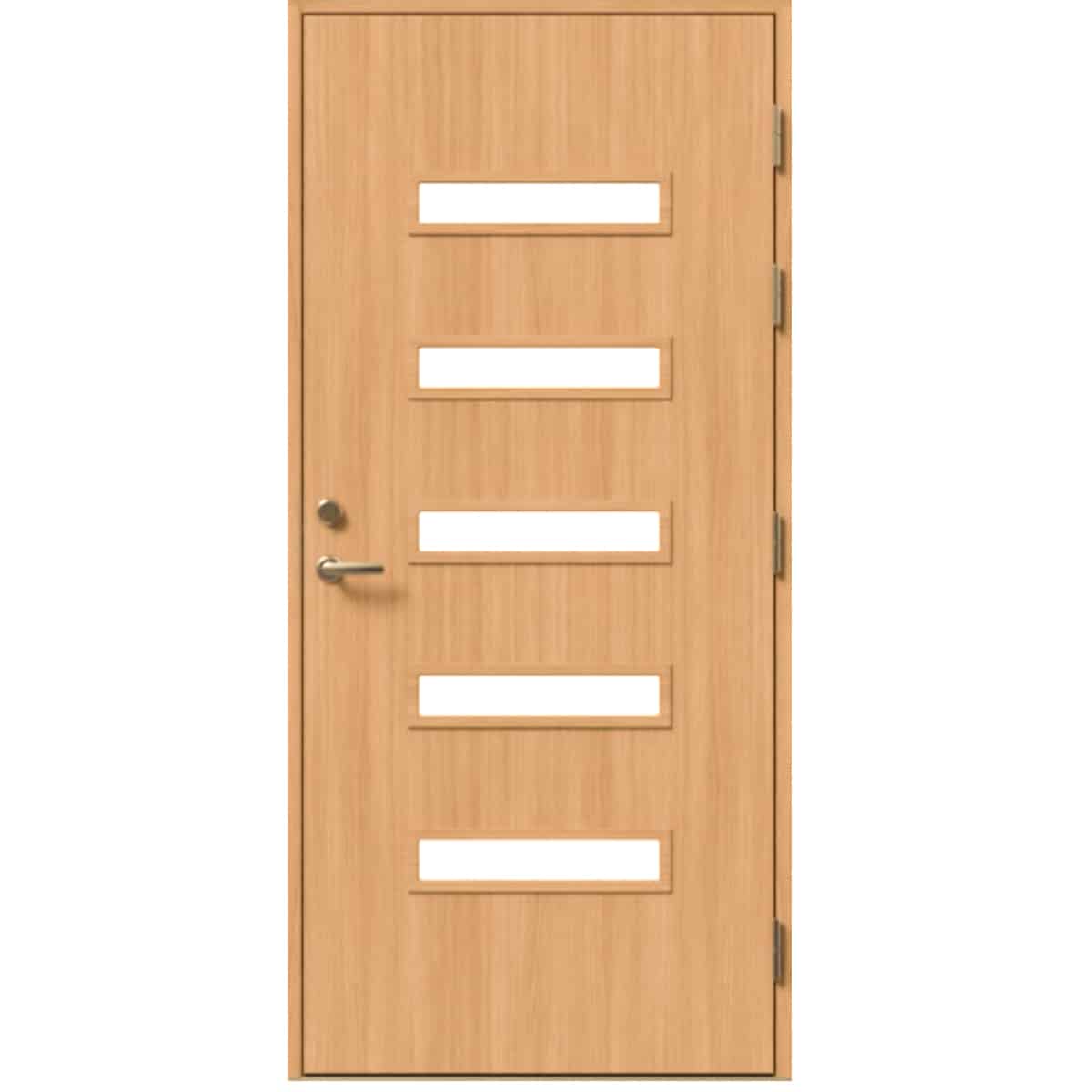 Natural ytterdør NB N404 H4 EIK