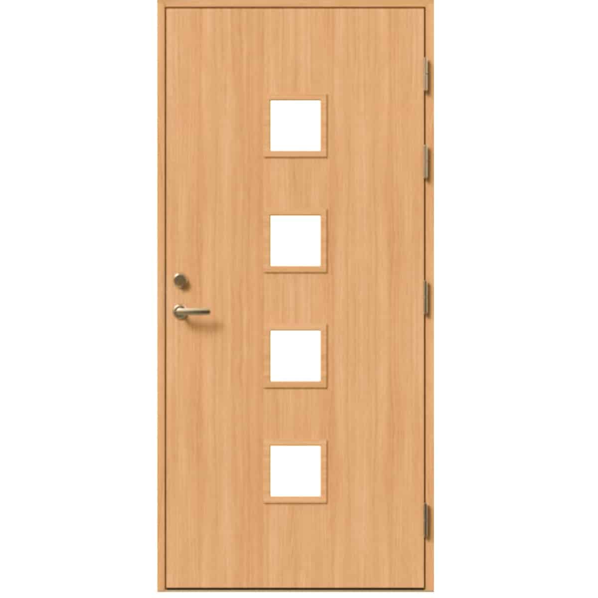 Natural ytterdør NB N405 H4 EIK