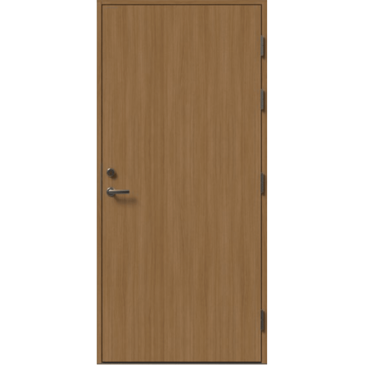 Natural ytterdør NB N421 H4 TEAK
