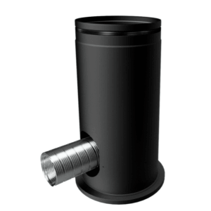 Venti Startsokkel for bakmontering av pipe justerbar høyde - Norvai